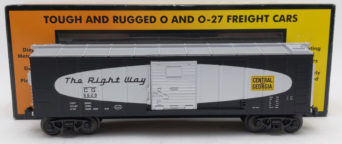 MTH 30-74727 O Gauge Central of Georgia Boxcar #5629