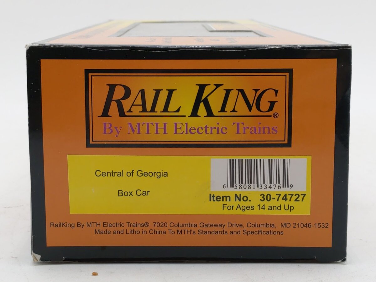 MTH 30-74727 O Gauge Central of Georgia Boxcar #5629