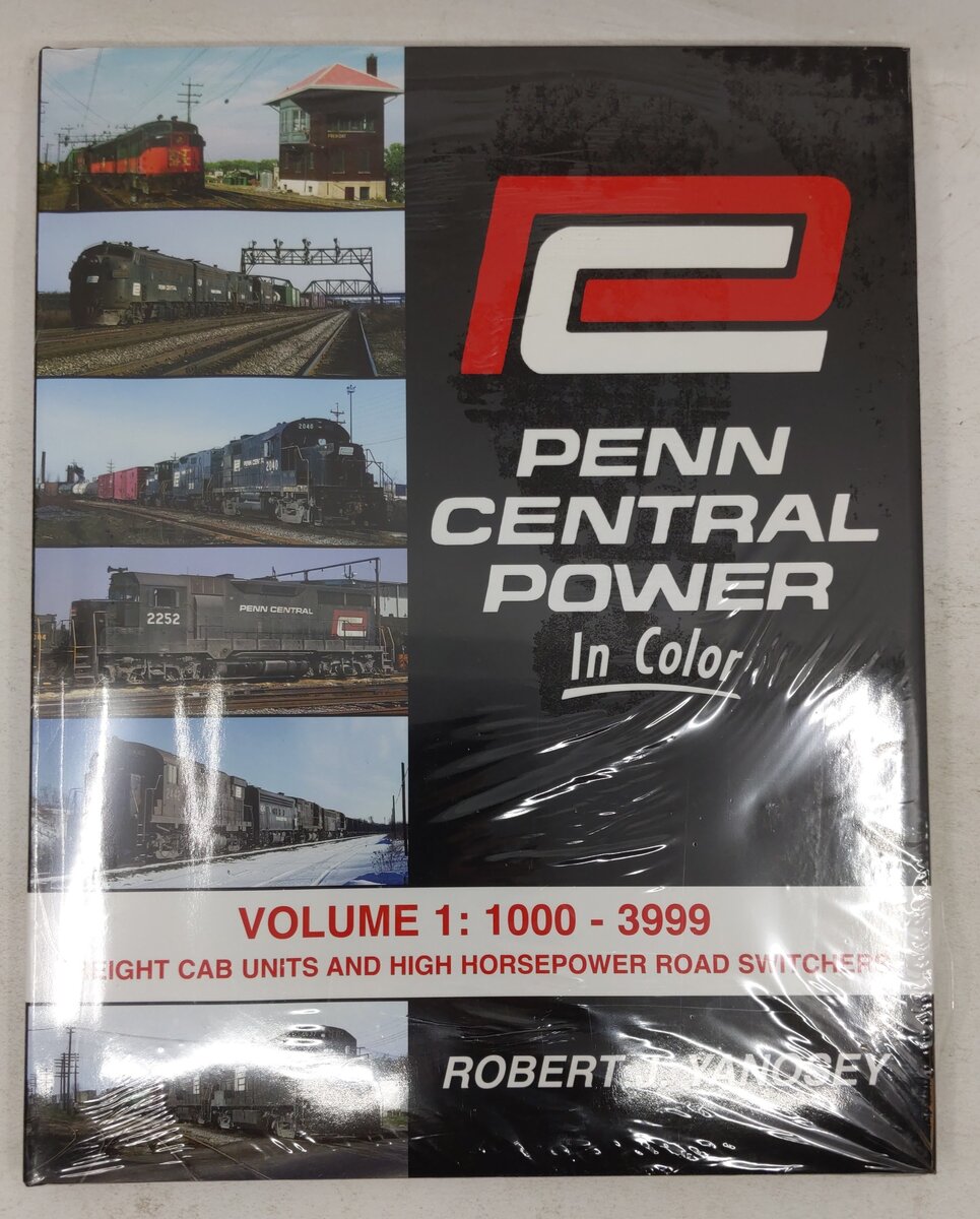 Penn Central Power in Color, Vol.1 Hardcover Book Robert J. Yanosey MT
