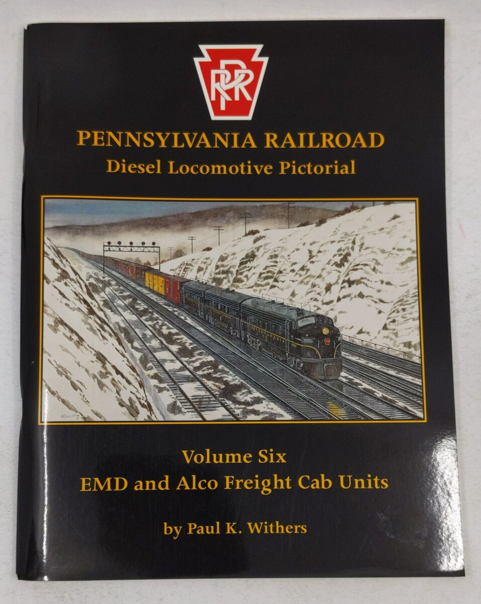 Pennsylvania Railroad Diesel Locomotive Pictorial Vol 6 Paperback Book VG