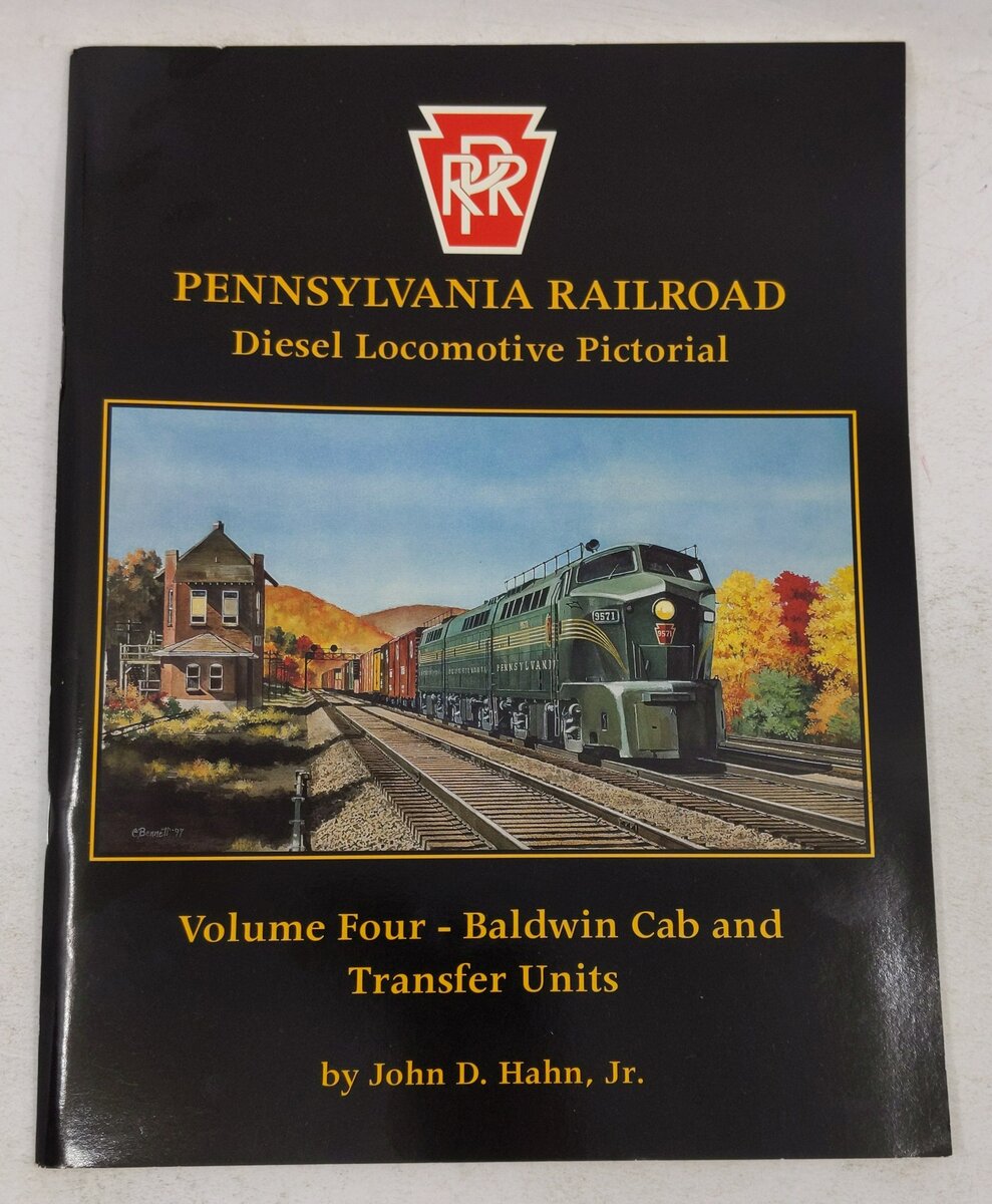 Pennsylvania Railroad Diesel Locomotive Pictorial, Vol.4 Paperback Book VG