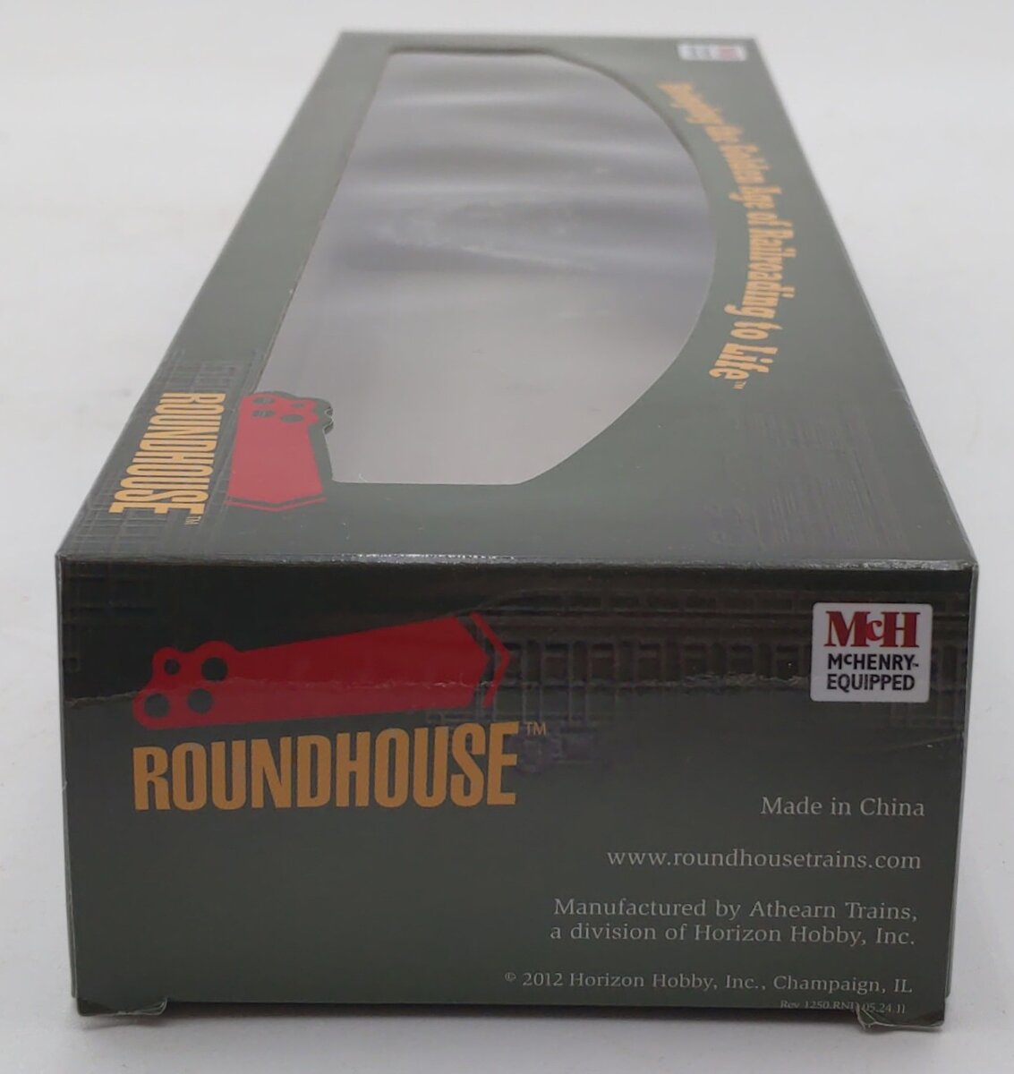 Roundhouse 86636 HO Western Pacific Arch-Roof Observation Car #653
