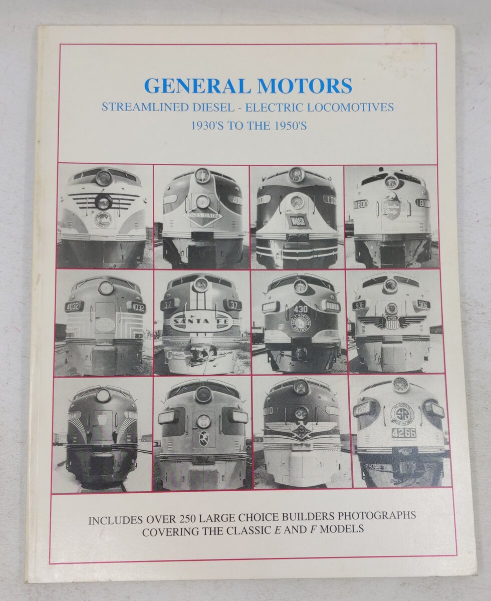 General Motors Streamlined Diesel - Electric Locomotives 1930's to the 1950's VG
