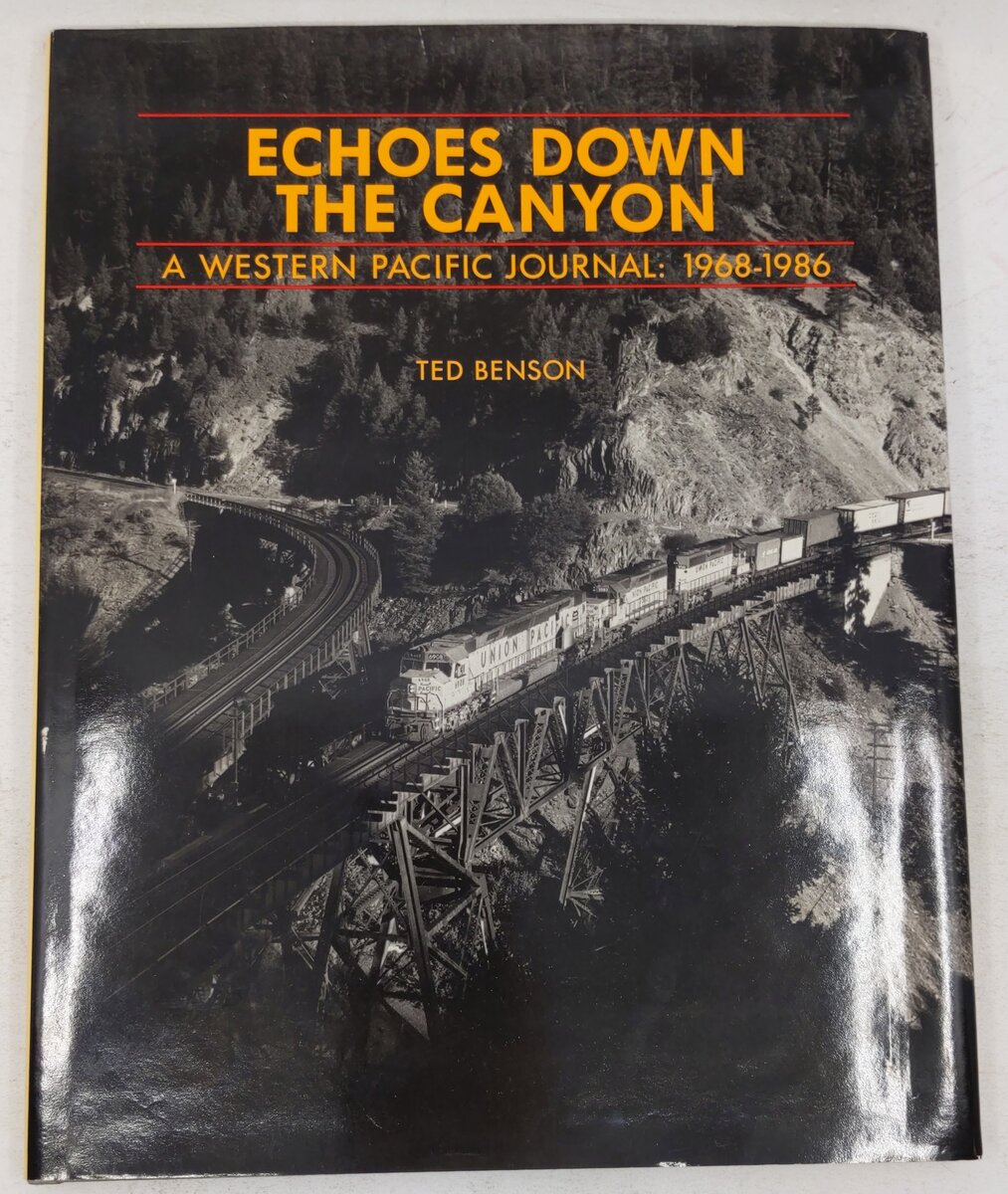 Echoes down the Canyon Hardcover Book By Ted Benson VG