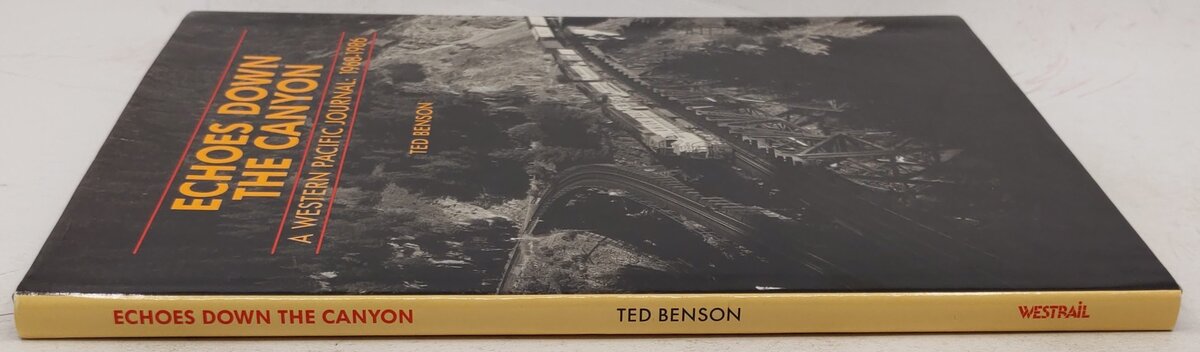 Echoes down the Canyon Hardcover Book By Ted Benson VG