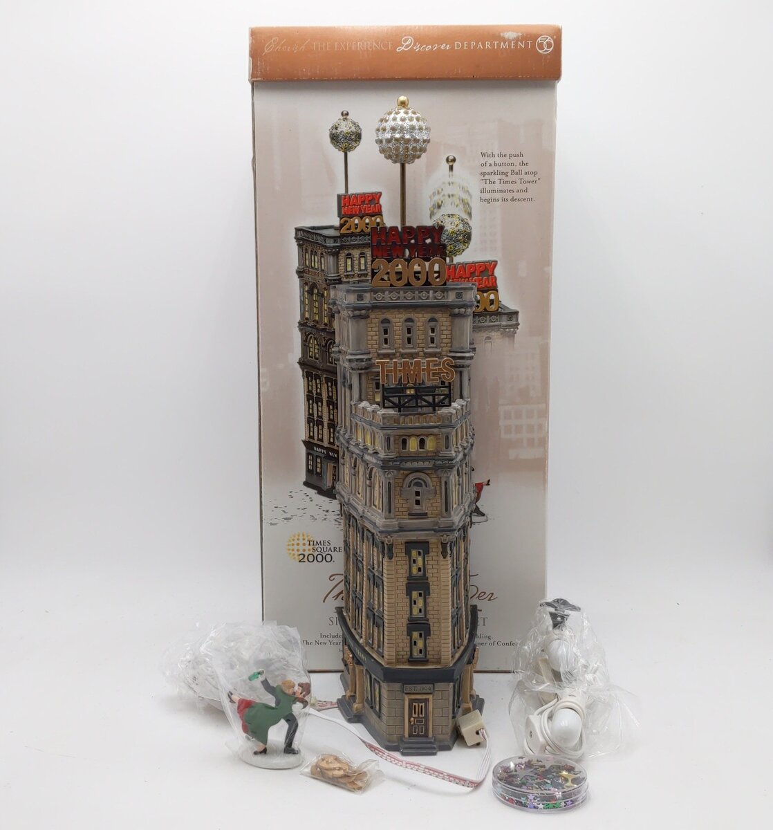 Department 56 55510 The Times Tower Special Edition EX/Box