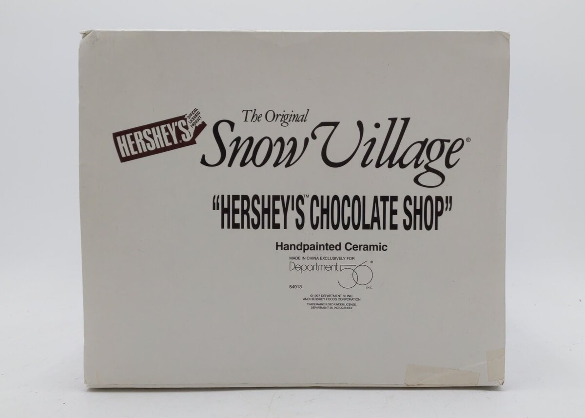 Dept 56 54913 Snow Village Hershey's Chocolate Shop LN/Box