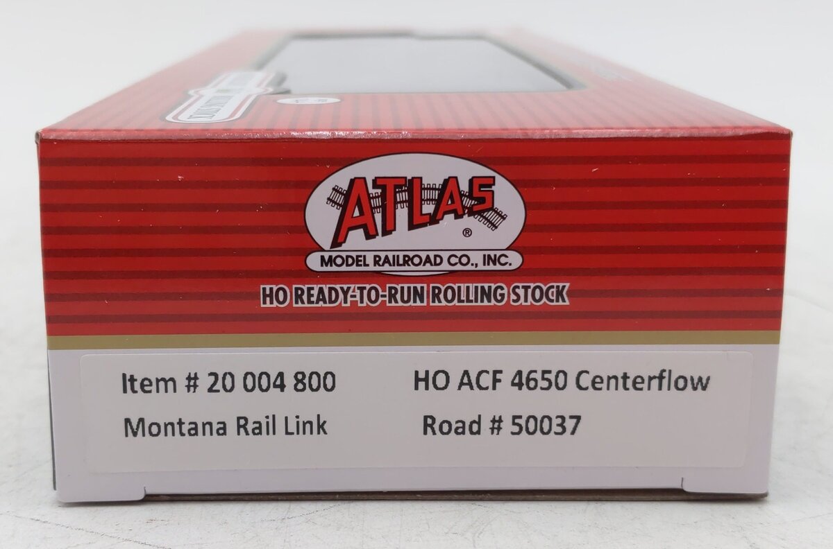 Atlas 20004800 HO Montana Rail Link 4650 Covered Hopper #50037