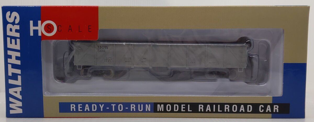 Walthers 932-60203 HO MOW 40' 50 Ton USRA Drop Bottom Gondola #5011