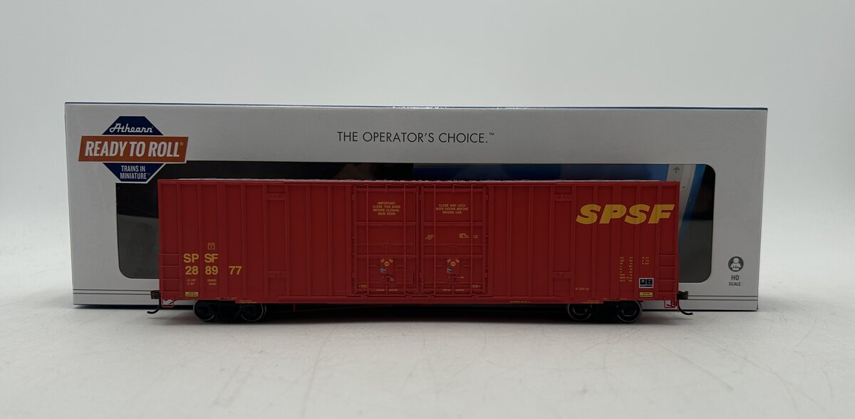 Athearn 75145 HO SPSF 60' Gunderson DD Hi-Cube Boxcar #288977
