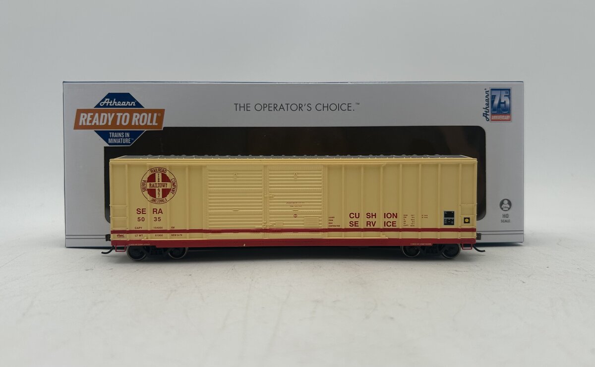 Athearn 98514 HO SERA 50' FMC Offset Double Door Boxcar #5035