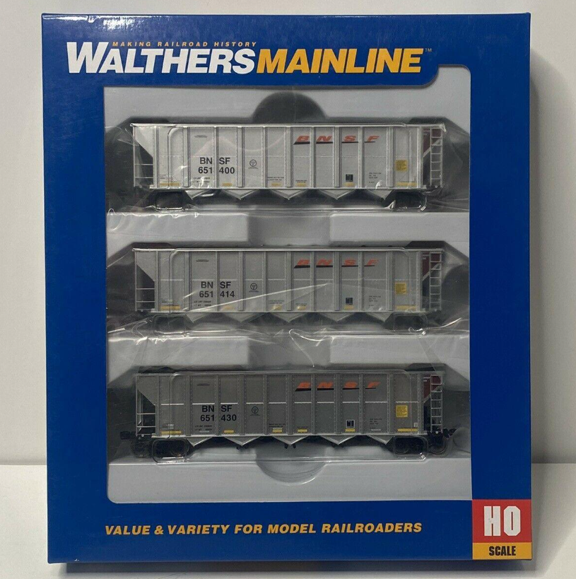 Walthers 910-56859 HO Burlington Northern Santa Fe RD4 Coal Hoppers #1 (3)