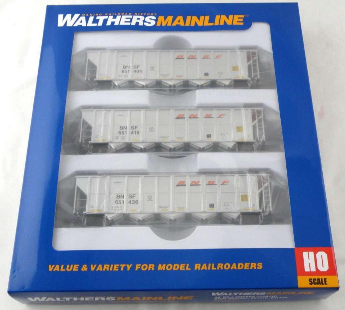 Walthers 910-56860 HO BNSF RD4 Coal Hopper #2 (3)
