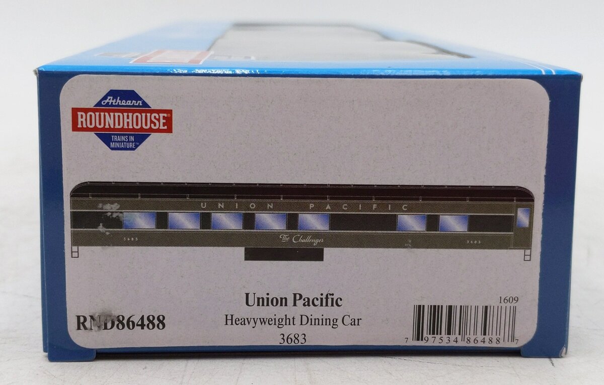 Roundhouse 86488 HO Scale Union Pacific Heavyweight Diner #3683