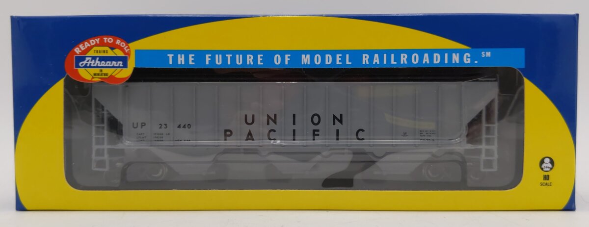 Athearn 72375 HO Union Pacific RTR 54' PS Covered Hopper #23440