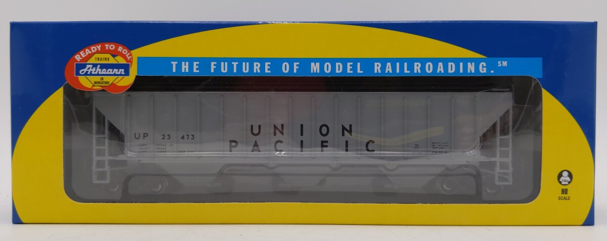 Athearn 72376 HO Union Pacific RTR 54' PS Covered Hopper #23473