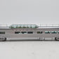 Walthers 920-9628 HO ATSF 85' PS Real Metal Finish Dome Bar Lounge #504