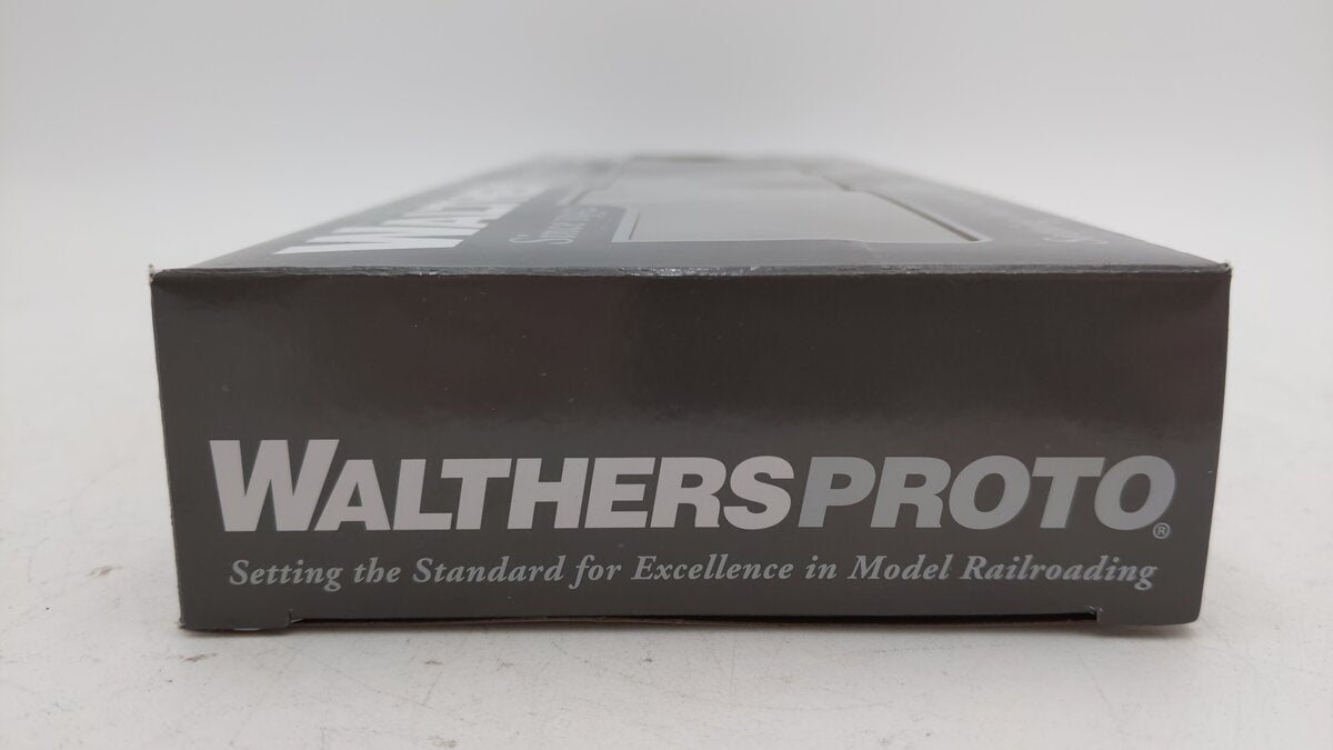 Walthers 920-9628 HO ATSF 85' PS Real Metal Finish Dome Bar Lounge #504