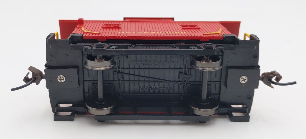 Bachmann 18444 HO Scale Weyerhauser Timber Wood 4-Wheel Bobber Caboose