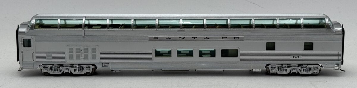 Walthers 920-13501 HO ATSF 85' Budd Big Dome Bar Lounge Dormitory #60