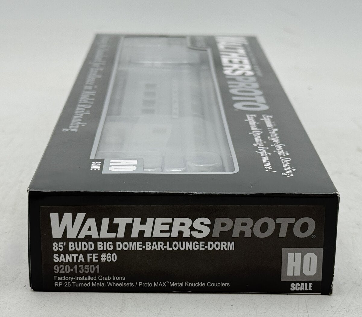 Walthers 920-13501 HO ATSF 85' Budd Big Dome Bar Lounge Dormitory #60