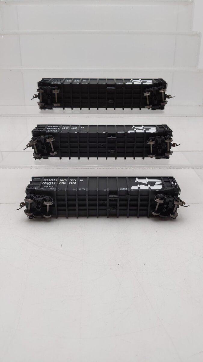 Athearn 97593 HO Burlington Northern RTR Thrall High Side Gondola (3)