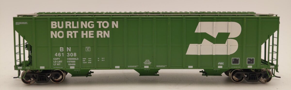 Athearn 73801 Burlington Northern FMC 4700 Covered Hopper #461308