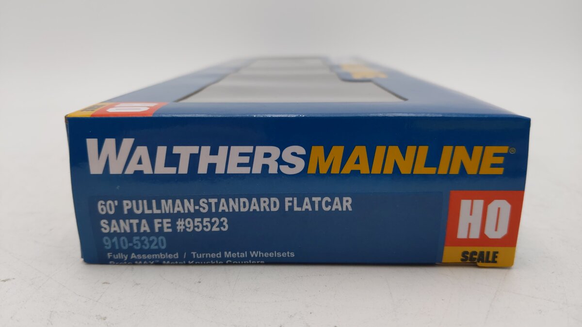 Walthers 910-5320 HO Scale Santa Fe Super Shock Control Flat Car #95523
