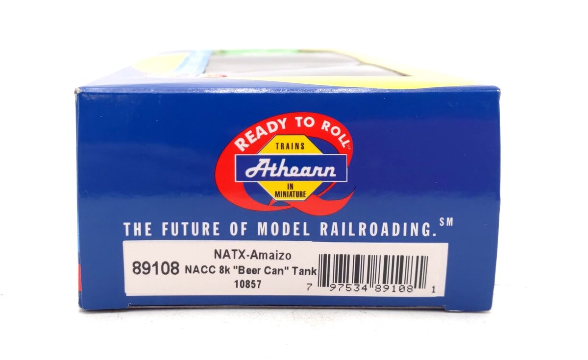 Athearn 89108 HO Scale NATX-Amaizo NACC 8k "Beer Can" Tank Car #10857