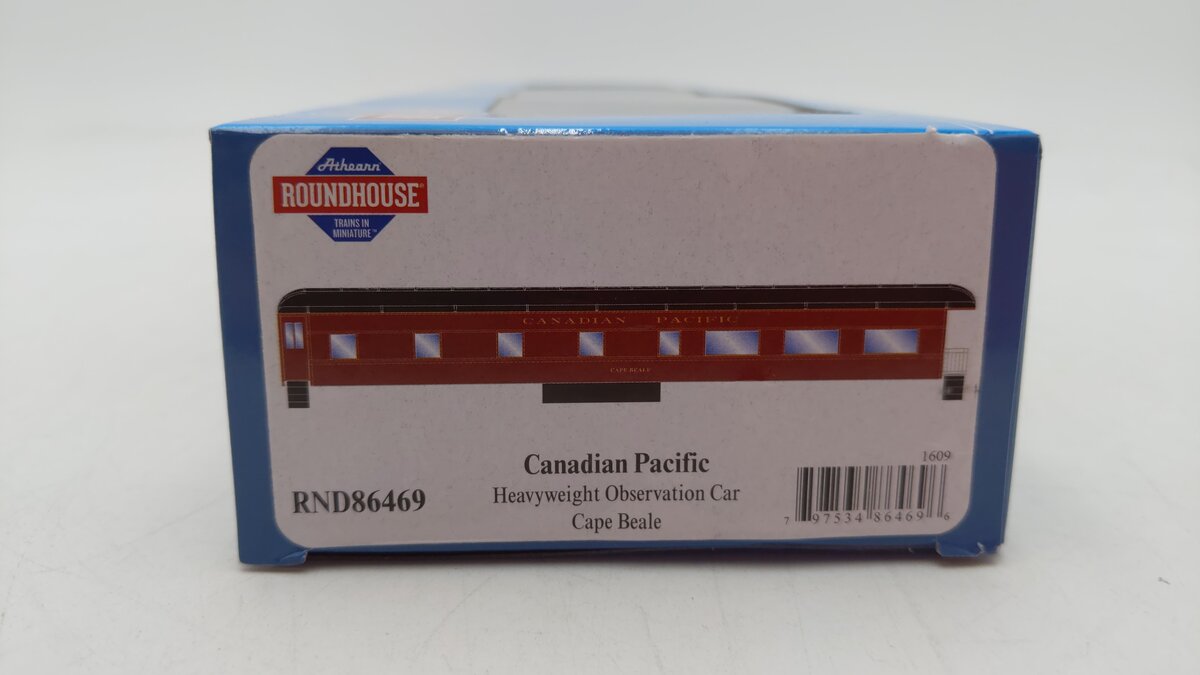 Roundhouse 86469 HO Canadian Pacific "Cape Beale" Heavyweight Observation Car
