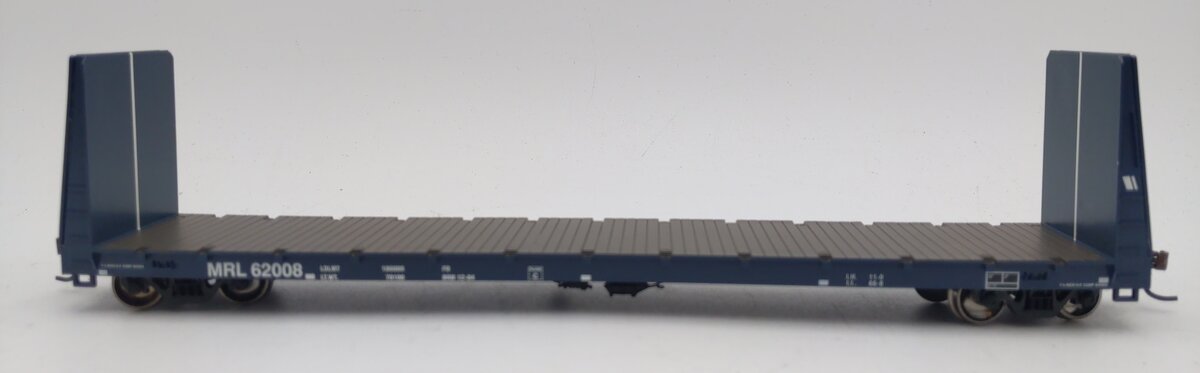 Athearn 88119 HO Scale Montana Rail Link 60' Bulkhead Flatcar #62008