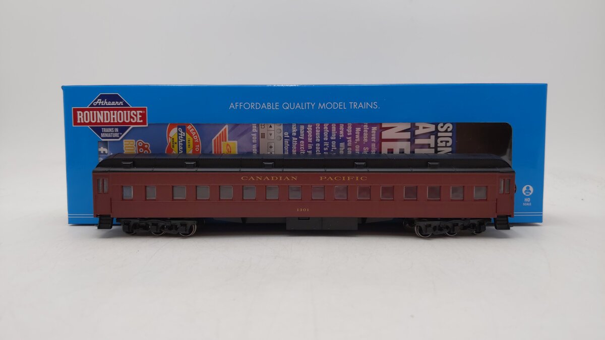 Roundhouse 86466 HO Canadian Pacific Heavyweight Coach #1301
