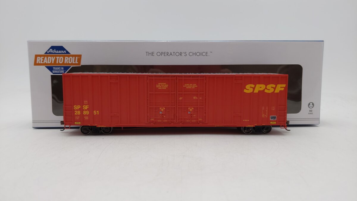 Athearn 75144 HO Santa Fe  RTR 60' Gunderson Hi-Cube Boxcar #288951