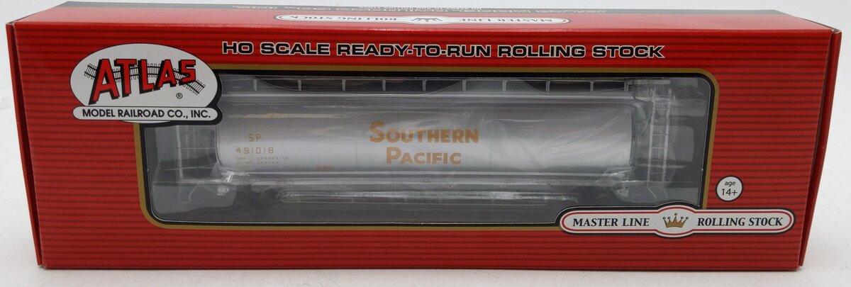 Atlas 20001888 HO 6-Bay Cylindrical Hopper Southern Pacific #491018