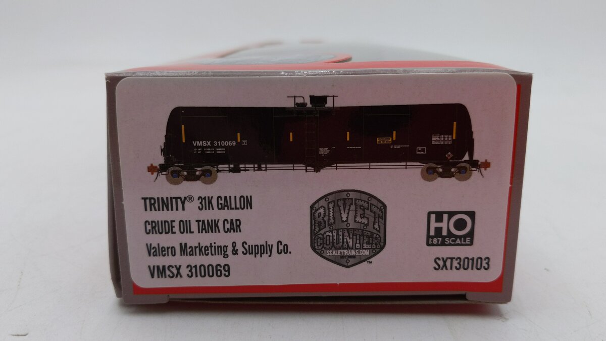 Scale Trains SXT30103 HO VMSX Trinity Rail 31,000 Crude Oil Tank Car #310069