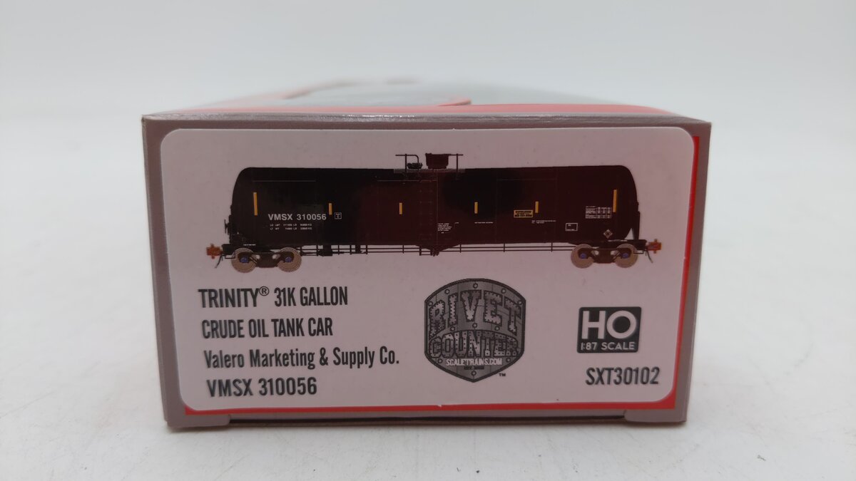 Scale Trains SXT30102 HO VMSX Trinity Rail 31,000 Crude Oil Tank Car #310056