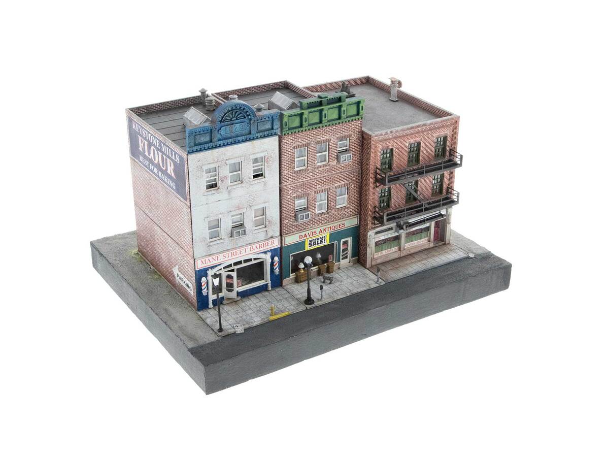 Lionel 2467010 HO Front Street 100 Block Promo Set Building Kit