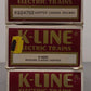 K-Line Assorted O Freight Cars: # 6250, 6252, 624702 [3] EX/Box