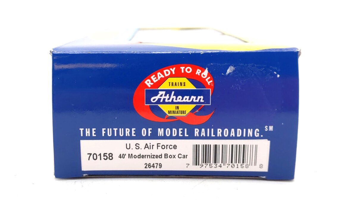Athearn 70158 HO Scale U.S. Air Force 40' Modernized Box Car #26479 LN/Box