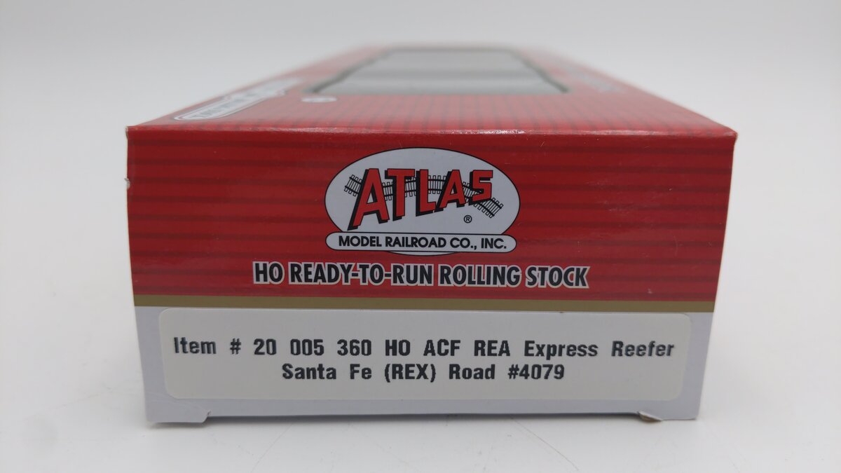 Atlas 20005360 HO Santa Fe REX Steel Express Reefer Car #4079