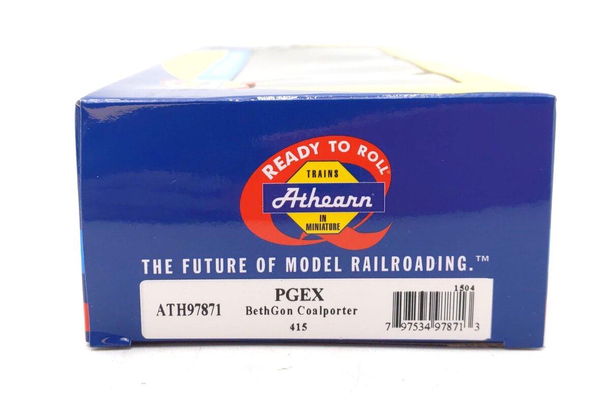 Athearn 97871 HO PGEX Bethgon Coalporter with Load #415