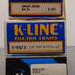 K-Line Assorted O Freight Cars: B&O 6711, Rutland 6404161, UP 6673 [3] EX/Box