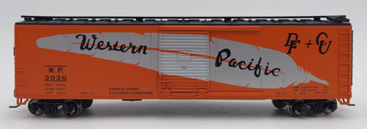 Athearn 76091 Western Pacific 50' Single Door Boxcar #3030