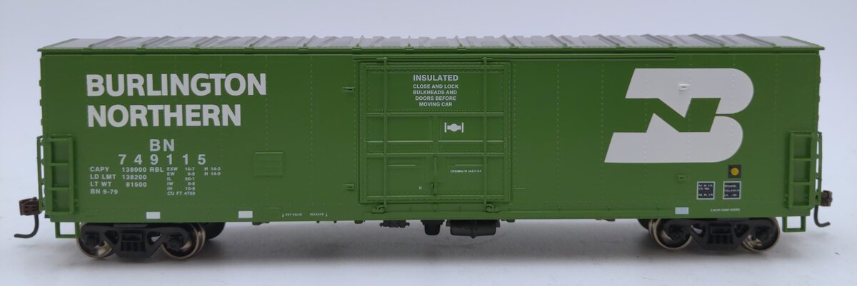 Athearn 91240 HO Burlington Northern RTR 50' Superior Door Box Car #749115