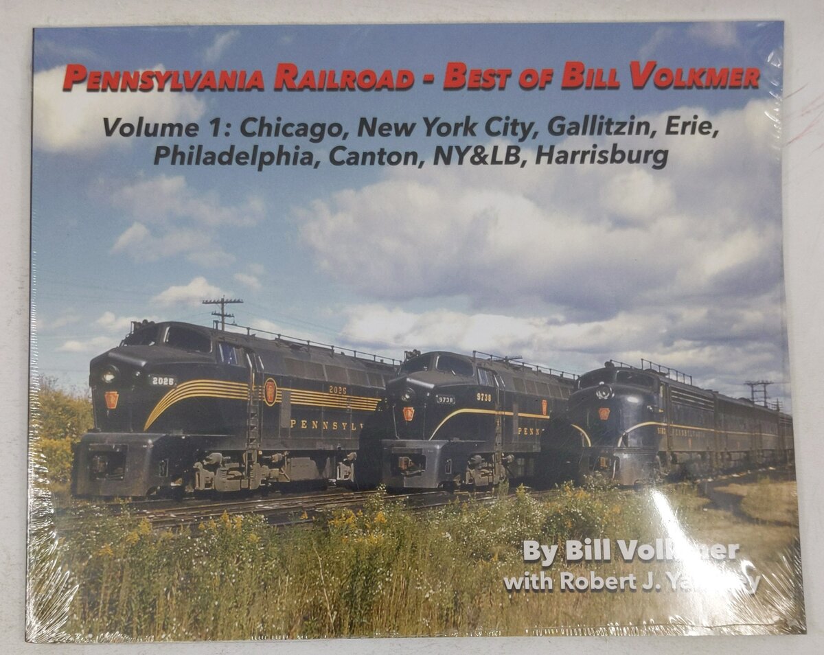 Pennsylvania Railroad – Best of Bill Volkmer, Vol.1 Paperback Book MT