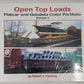 Open Top Loads: Flatcar and Gondola Color Portfolio Vol 1 Paperback Book EX