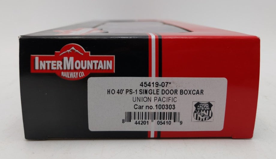 InterMountain 45419 HO Scale Union Pacific 40' PS-1 Boxcar #100303