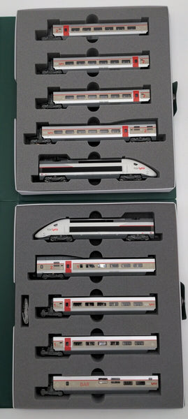 Kato 10-1325 N Scale SNCF TGV Duplex Lyria Electric Passenger