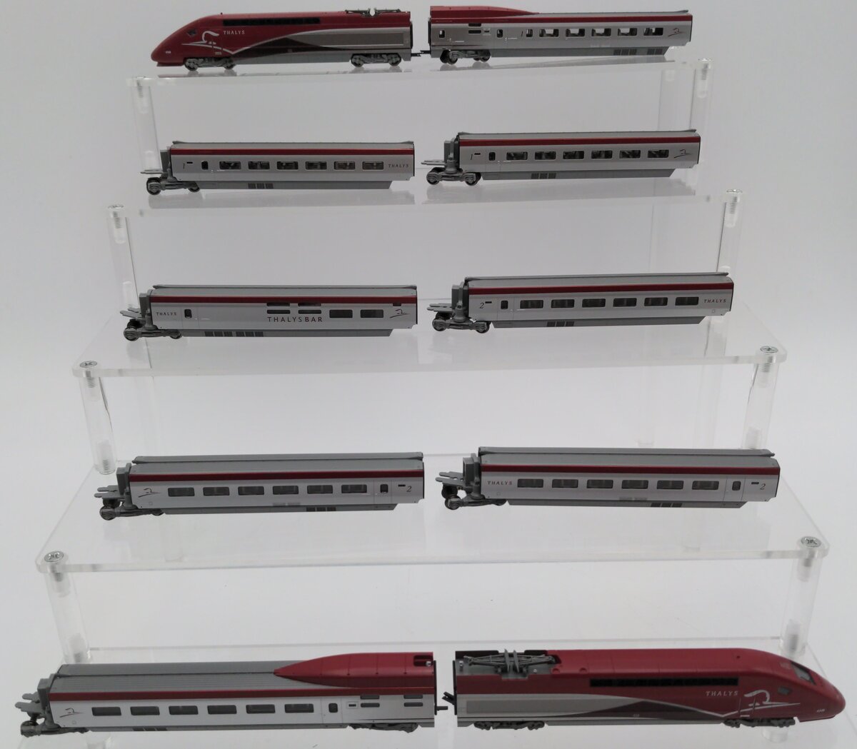 Kato K10918 Thalys PBKA N Gauge Electric Train Set LN/Box