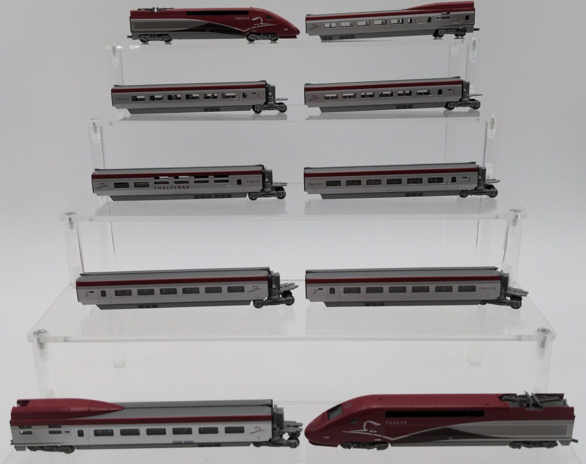 Kato K10918 Thalys PBKA N Gauge Electric Train Set LN/Box